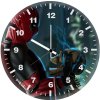 deadpool with captain america shield ao wall clock