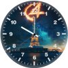 the fantastic four first steps statue of liberty il wall clock