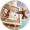 spider man gives you wings z9 wall clock