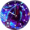 miles morales ballin 04 wall clock