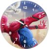 spiderman ready for day o6 wall clock