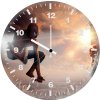 spiderman and catwoman cosplay 15 wall clock