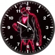 10th anniversary spiderman miles minimal j7 wall clock