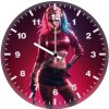 harley quinn mad girl ss wall clock