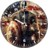 captain america fan favorite me wall clock