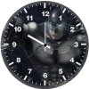 vengeance is the night illustration t2 wall clock