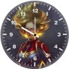 captain marvel newart gt wall clock
