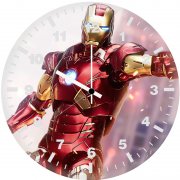 iron man no more mercy cv wall clock