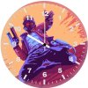 star lord a hero with heart and music 2j wall clock
