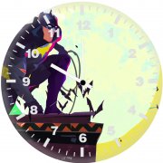 batman hero comic art cn wall clock