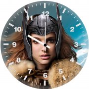 jane foster viking thor 4e wall clock