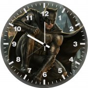 batman on gargoyle uk wall clock