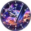 silver surfer bc wall clock