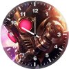 marvel star lord 75 wall clock