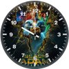 black adam team ys wall clock