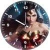 wonder woman mythic power ty wall clock