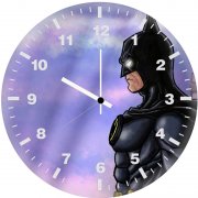 batmam 89 sketch comic art ux wall clock