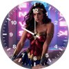 wonder woman amazon goddess neon lights tq wall clock