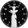 spiderman minimalism 8k wall clock