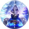 supergirl anime cyberpunk 1i wall clock