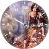 battle ready wonder woman s3 wall clock
