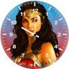 wonder woman divine protector li wall clock