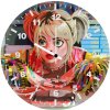 birds of prey harley quinn 2d wall clock