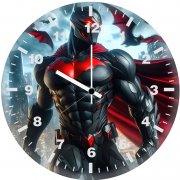 batman beyond epic confrontation mg wall clock