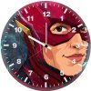 the flash illustration dn wall clock