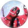 deadpool and spiderman art b4 wall clock