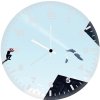 captain america jump 1i wall clock