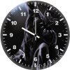 black panther artwork bh wall clock