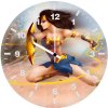 5k wonder woman art x9 wall clock