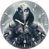 moonlit justice yf wall clock