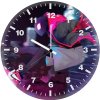 new miles morales art hw wall clock