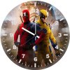 deadpool and wolverine handle their abilities gr wall clock