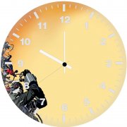 batman assault on arkham rz wall clock
