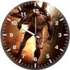 batman on the way un wall clock