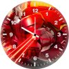 iron man laser flight eq wall clock