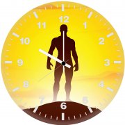 black panther king 48 wall clock