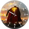 patriotic superman aa wall clock