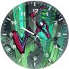 the enigmatic spider miles zz wall clock