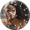 wonder woman batman vs superman fanart 5i wall clock