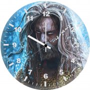 aquaman arts ta wall clock
