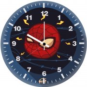 spiderman chibi marvel heroes ku wall clock