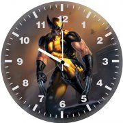 wolverine behind the mask io wall clock