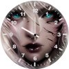 venom girl art r2 wall clock