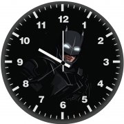 batman dark minimal 3b wall clock