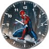 spiderman facing danger with courage bx wall clock
