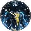 black adam hoodie on 8r wall clock